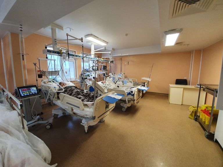 Spitale pline de bolnavi Covid (video)
