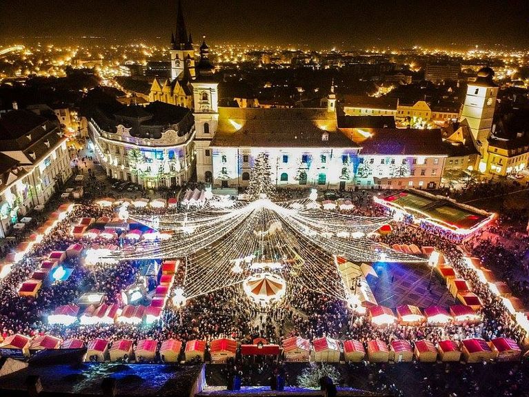 Târgul de Crăciun de la Sibiu a fost anulat