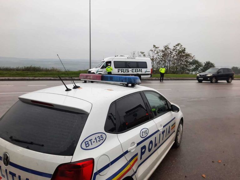 Val de acțiuni organizate de Poliția Rutieră. Cinci șoferi au rămas fără permis