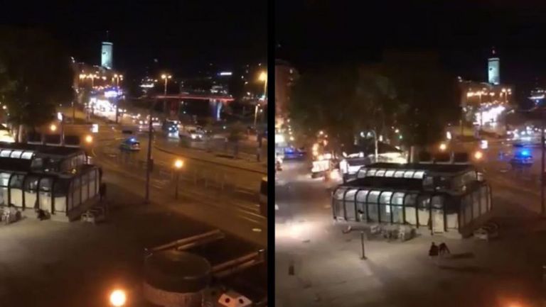 Atac terorist la Viena. Un polițist a fost împușcat