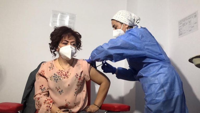 A început vaccinarea anti-covid la Botoşani (video)