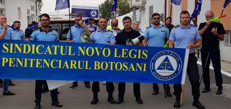 Poliţiştii din Penitenciarul Botoşani se pregătesc de proteste