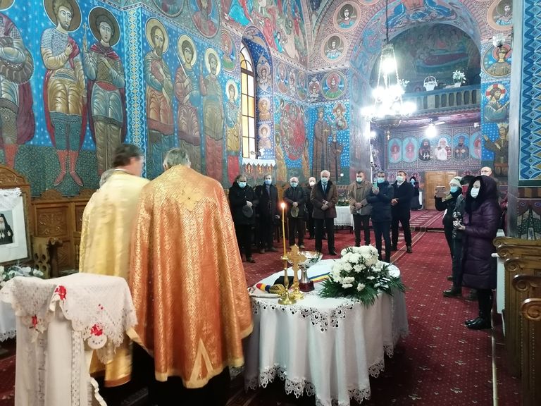 Mihai Eminescu a fost omagiat în biserica unde a fost botezat (video)