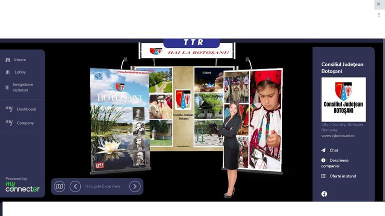 Judeţul Botoşani este promovat la Târgul de Turism al României