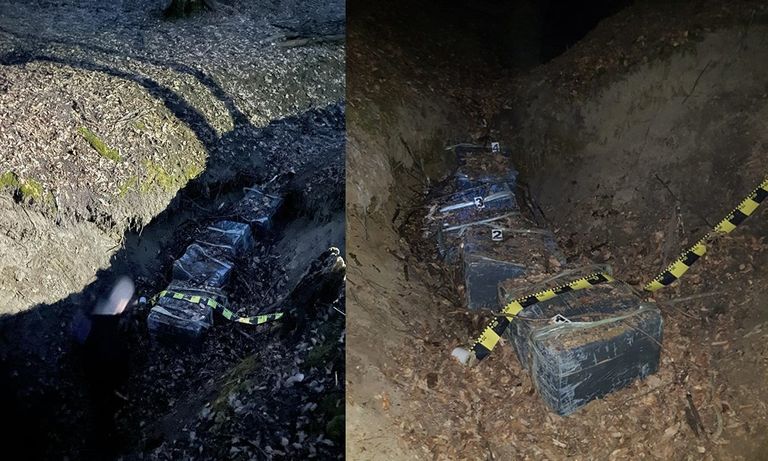 Traficanți de țigări opriți cu focuri de armă (video)