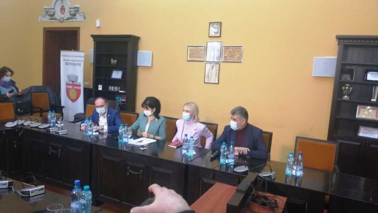 Şefii PSD au venit la Botoşani (video)
