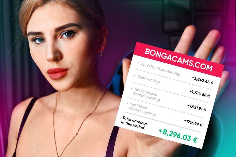 Cât se câștigă pe camera web: o fată din București își împărtășește cifrele reale ale veniturilor sale pe Bongacams