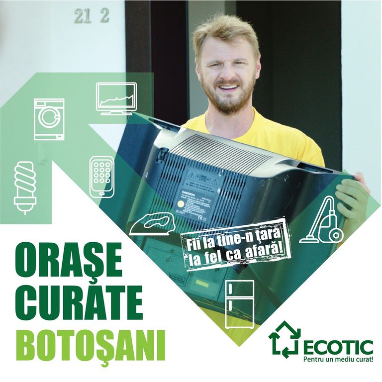 O nouă campanie de colectare a DEEE-urilor în județul Botoșani