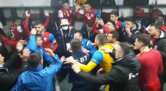 Bucurie la FC Botoșani după calificarea în play-off.