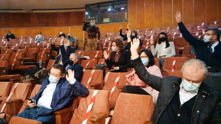 Un nou refuz al aleşilor PSD privind amplasarea bustului lui IC Brătianu în Parcul Junior (video)