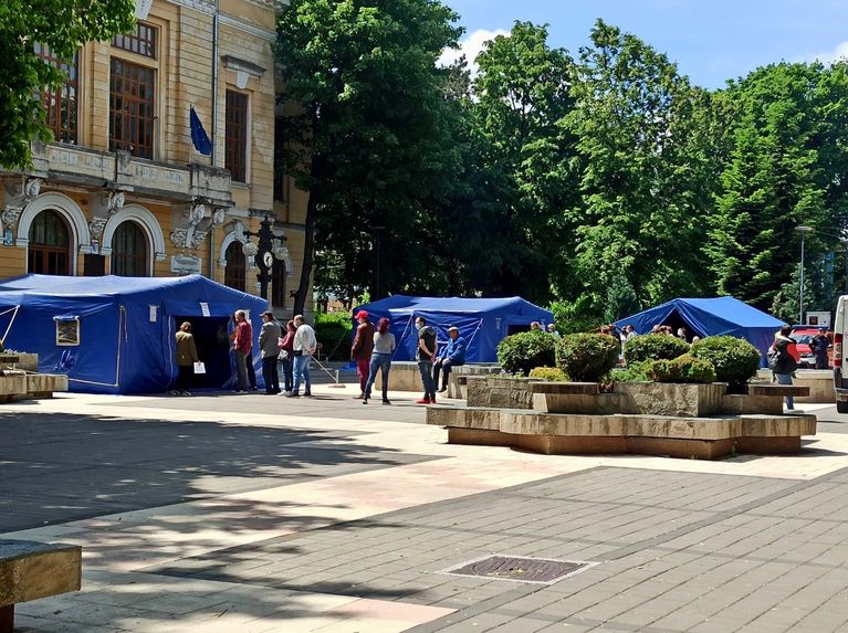 Peste 500 de botoșăneni s-au vaccinat la maratonul de la muzeu