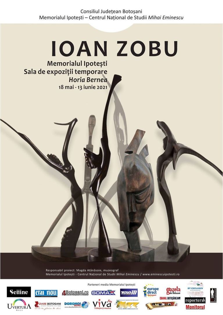 Expoziție de sculptură la Memorialul Ipotești