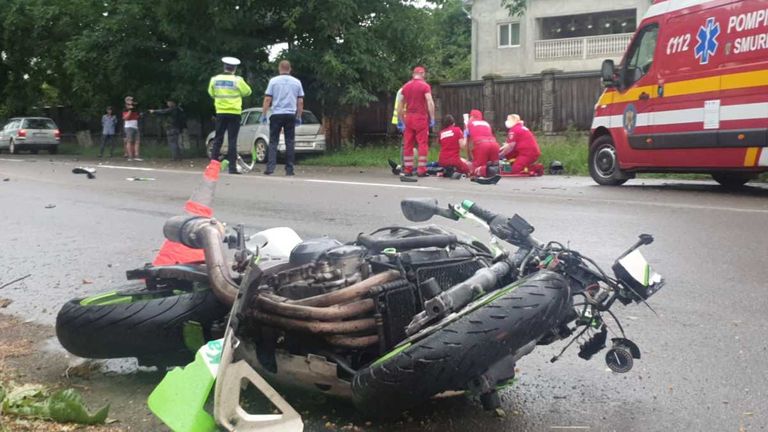 Voluntarul mort în accident de motocicletă nu avea permis (video)
