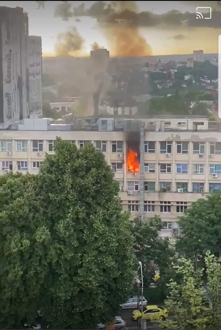 Incendiu la Spitalul de Copii „Sfânta Maria” din Iași