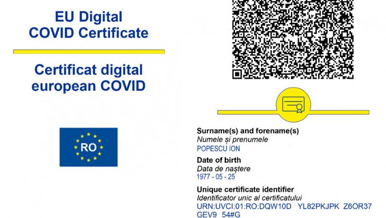 Comisia Europeană: Aproape 600 de milioane de certificate verzi COVID-19 au fost generate