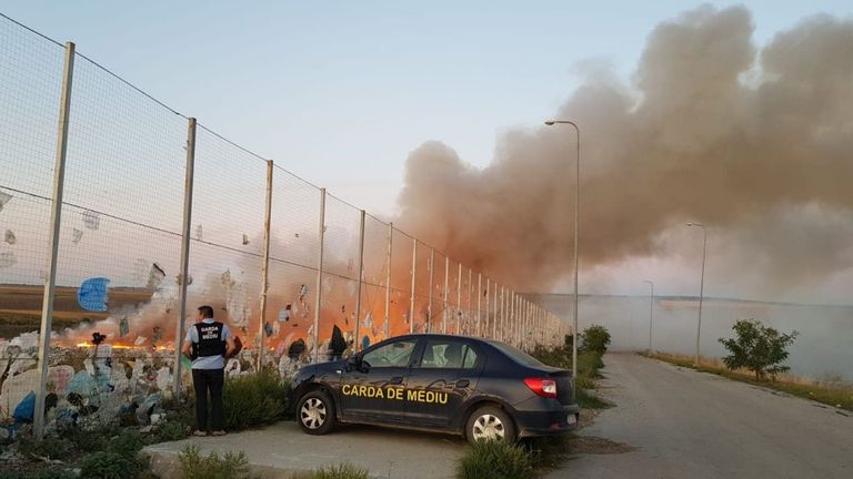 Garda de Mediu a pierdut bătălia în instanță cu Diasil, după incendiul uriaș din septembrie 2019