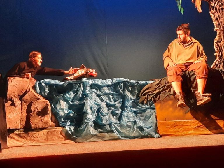 Spectacol pentru cei mici la Teatrul „Vasilache”