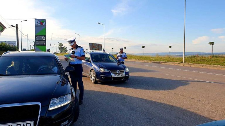 Val de sancțiuni după o acțiune de amploare a polițiștilor rutieri