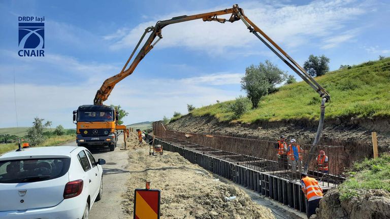 Trafic deviat pe drumul național Botoșani – Ștefănești. Poliția Rutieră a avizat restricțiile de circulație