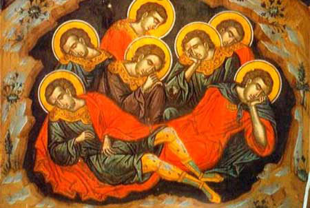 Sfinții șapte tineri din Efes care au dormit timp de 200 de ani