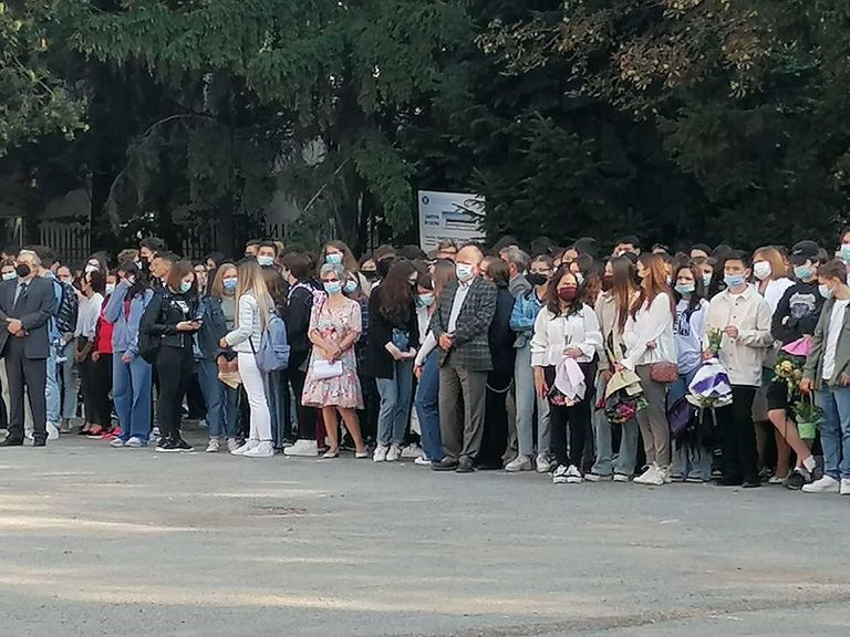 MONITORUL VIDEO: Debut de an școlar la Colegiul Eminescu
