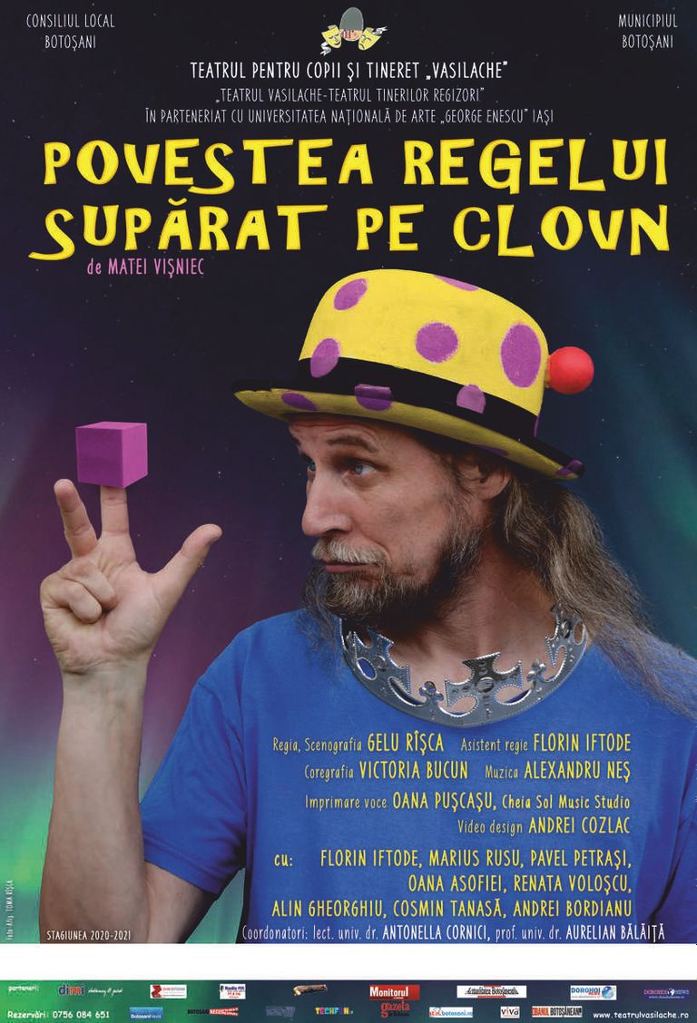 Spectacol pentru cei mici la Teatrul „Vasilache”