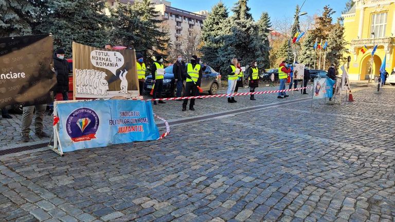 Polițiștii din Sindicatul Diamantul renunță la proteste