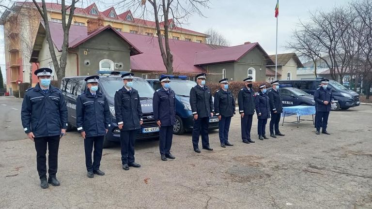 Avansări în grad la Inspectoratul de Jandarmi. Zeci de ofițeri și subofițeri au primit aprecieri din partea conducerii