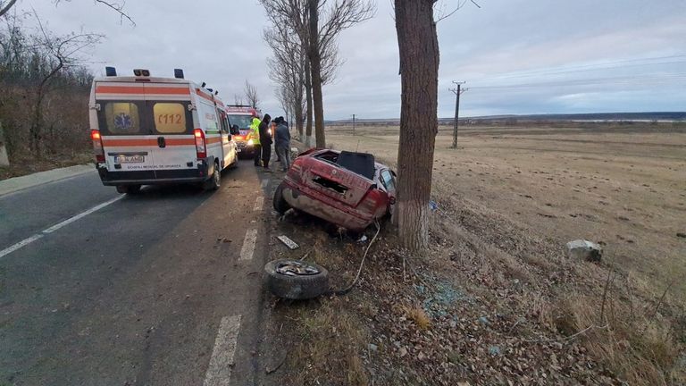 Botoşănean în stare critică după un accident cumplit în Iaşi (video)