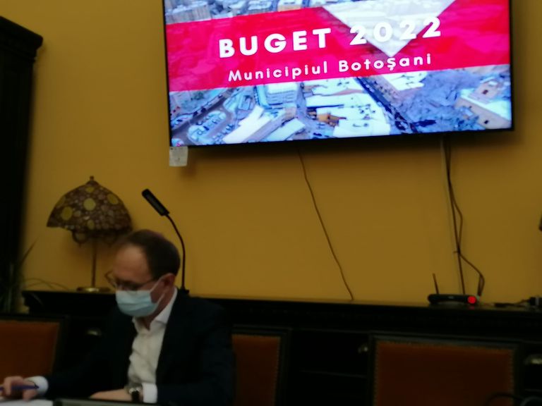 MONITORUL VIDEO: Primarul explică proiectul de buget