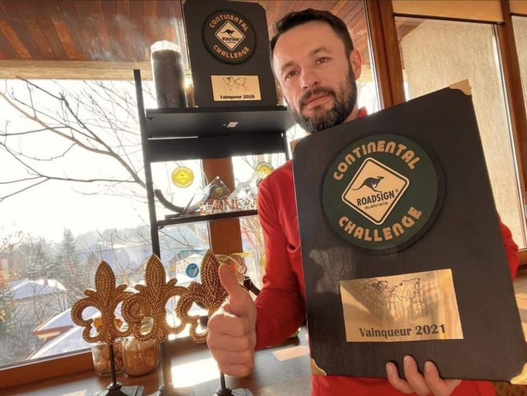 Iulian Rotariu, pentru al doilea an consecutiv câștigător al premiului Roadsign Continental Challenge