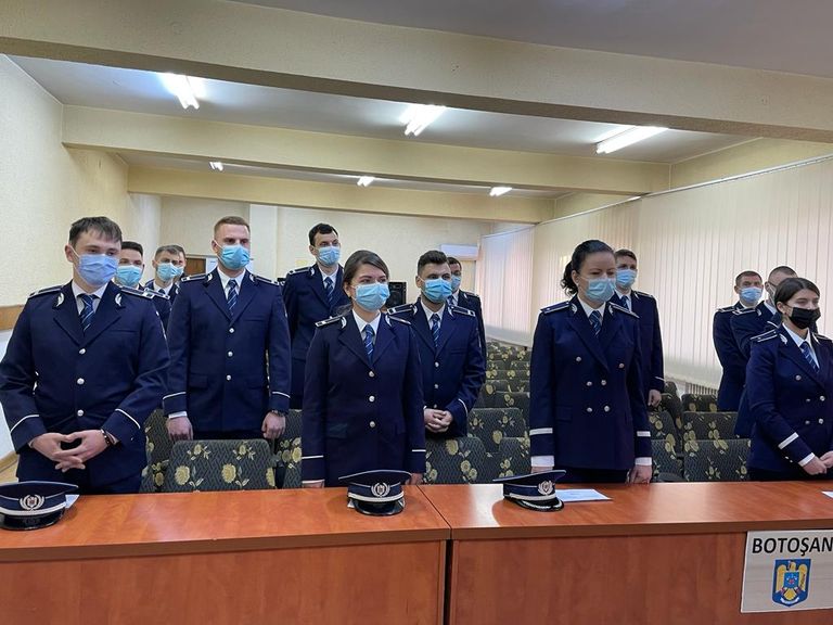 Inspectoratul de Poliție Județean Botoșani și-a mărit echipa