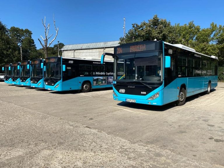 Greva şoferilor de autobuze – Transportul public, paralizat în București