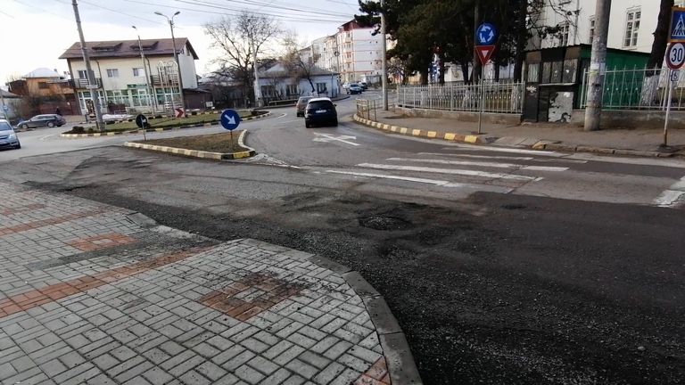 Noi probleme pe strada Nicolae Iorga (video)