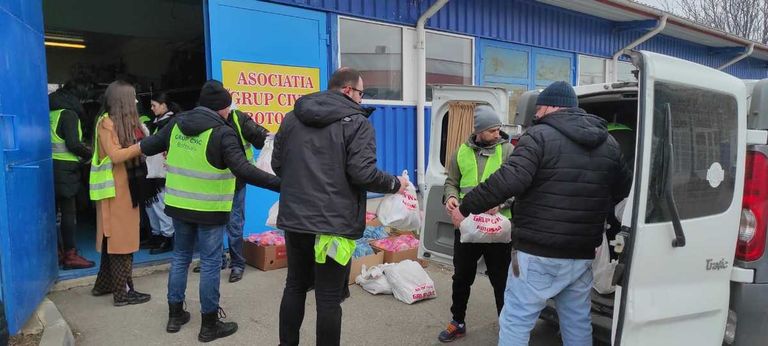 Misiune umanitară a Asociației „Grup Civic Botoșani” dincolo de granițele țării