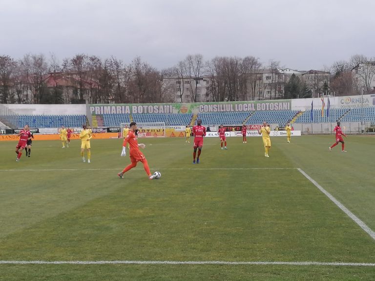 Final: FC Botoșani – CS Mioveni: 0-0