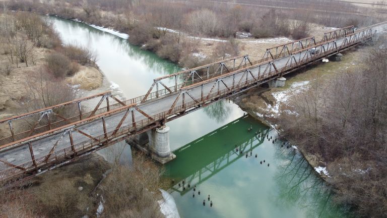 CNAIR vrea să refacă podul de peste Siret, dintre Vârfu Câmpului și Zvoriștea