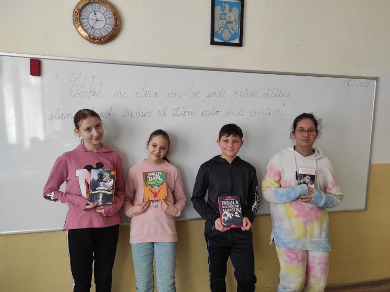 Activități desfășurate de elevii Școlii „Leon Dănăilă” din Darabani, de Ziua Lecturii