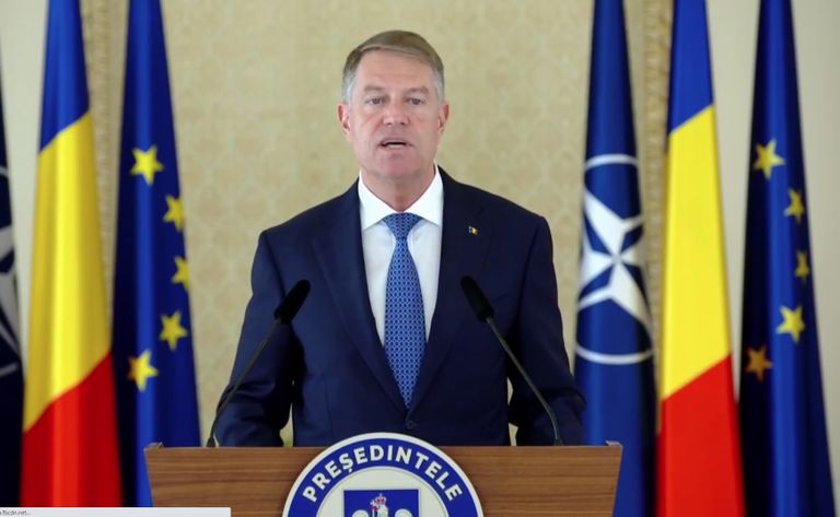 Iohannis: „Nu avem date care indică că România ar fi ţintită printr-o agresiune“