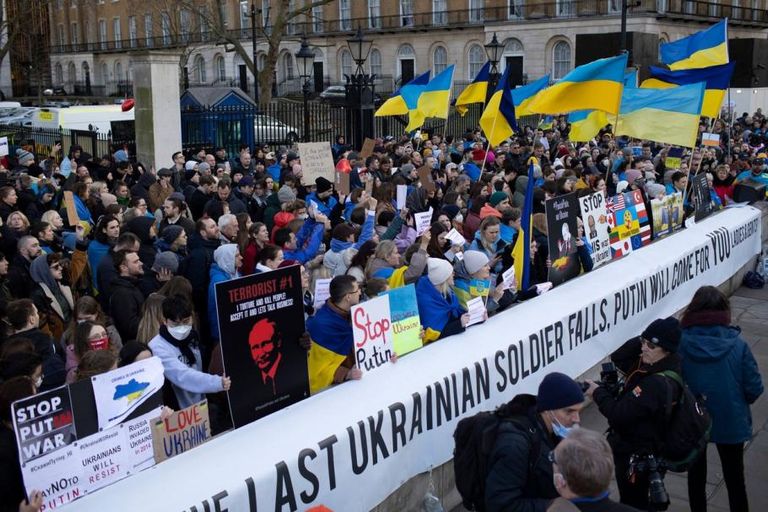 Proteste la Moscova şi Sankt-Petersburg față de invadarea Ucrainei