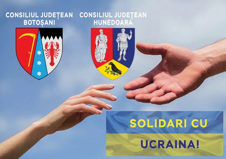 CJ Hunedoara trimite bani pentru refugiații ucraineni