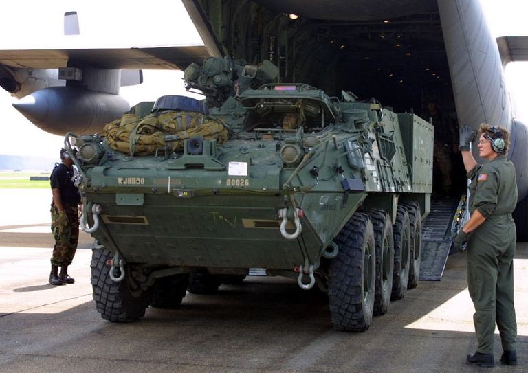 Statele Unite vor furniza infanterie mecanizată Stryker grupului de luptă NATO din Bulgaria