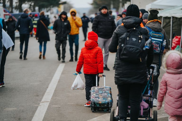 Peste 1.000 de refugiați ucraineni au trecut granița noaptea trecută