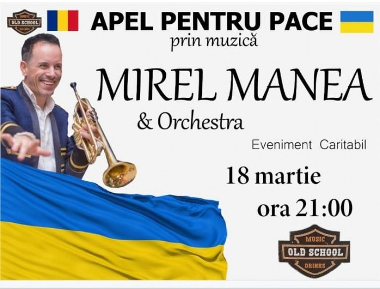 Concert caritabil pentru refugiații din Ucraina