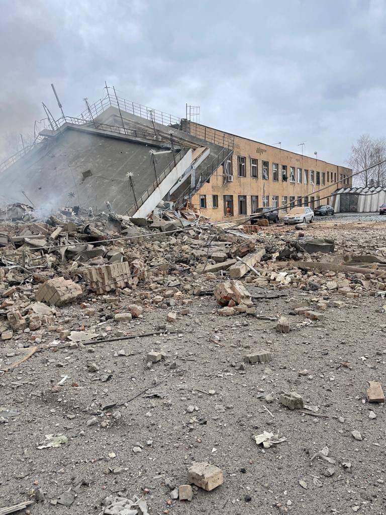 Aeroportul din Vinița a fost distrus de atacuri rusești