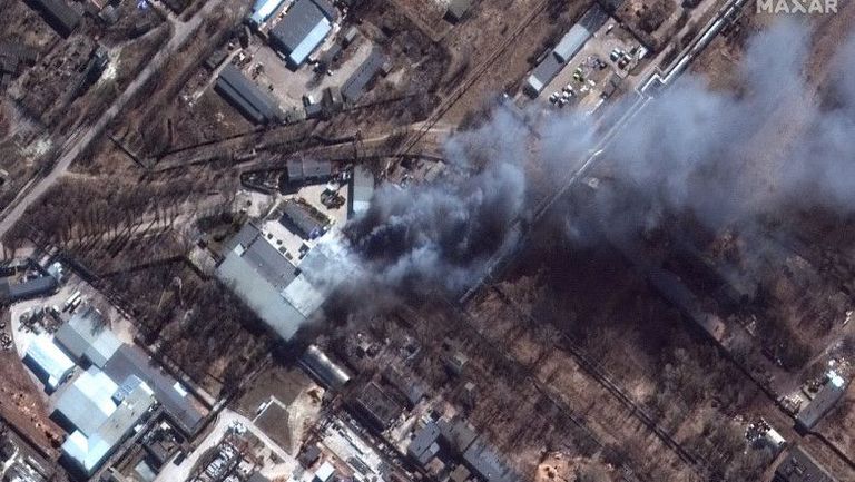 Rusia a bombardat un spital de oncologie din oraşul Mikolaiv