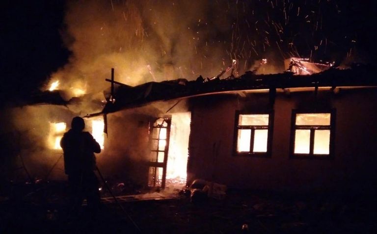 Case distruse în urma unor incendii