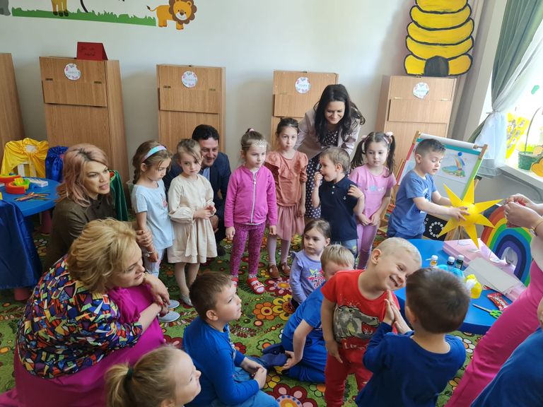 Activitate desfășurată la Grădinița Liceului Pedagogic „Nicolae Iorga”