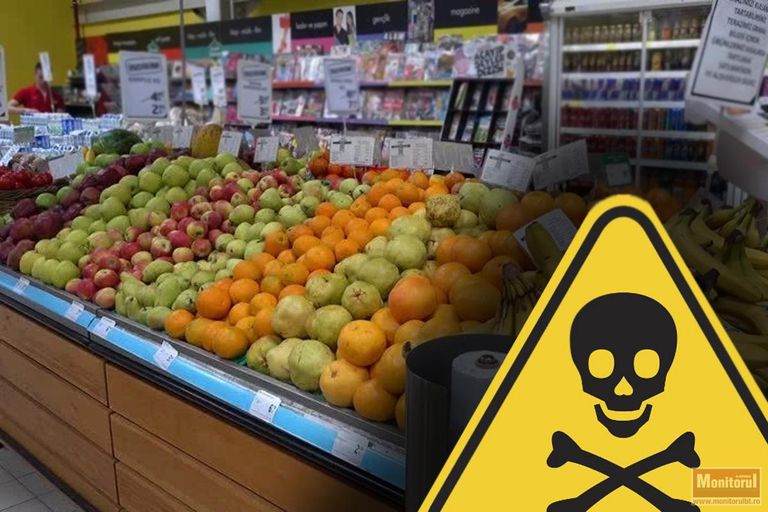 Fructe pline de pesticide, retrase de la vânzare. ANSVSA avertizează că sunt periculoase pentru sănătate