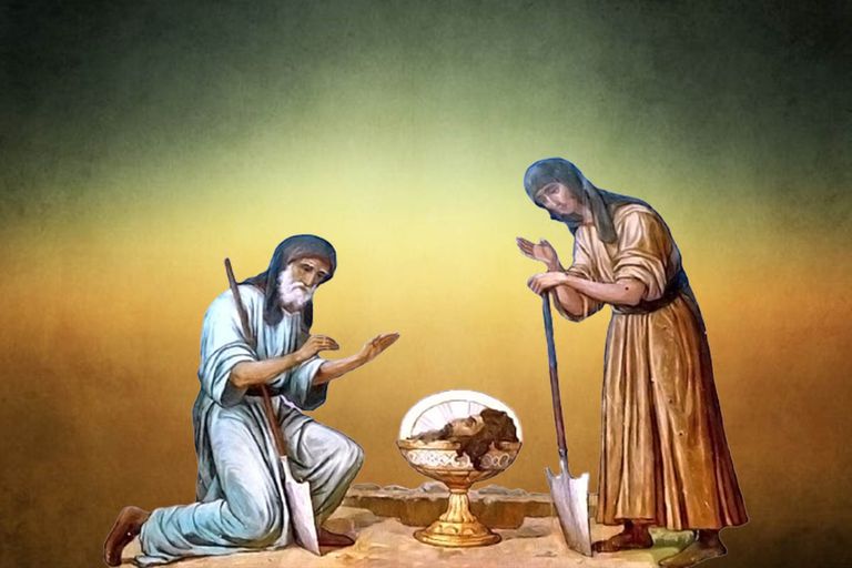 A treia aflare a capului Sfântului Proroc Ioan Botezătorul